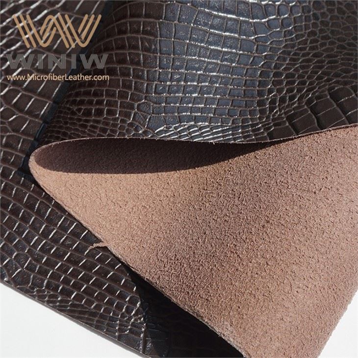 Faux Pu Kožna tkanina za odječe Eco Microfiber Kožna