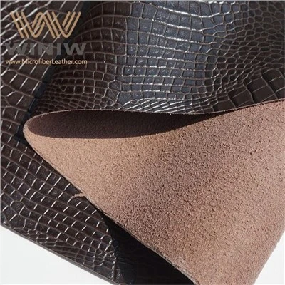 Faux Kožna kožna tkanina za torbe Eco Microfiber Kožna