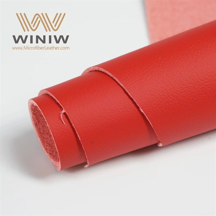 1.6mm Imitation Microfiber Fabric Automotive Interior Leather
