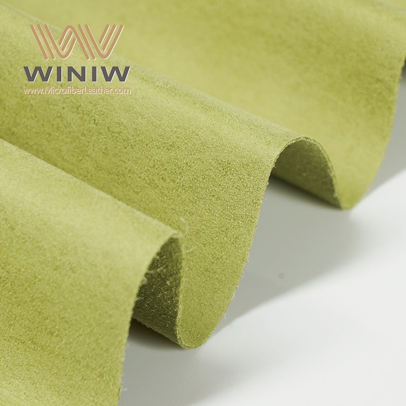 Materijal kutije za nakit od svijetlozelenih mikrovlakna od mikrosuede kože