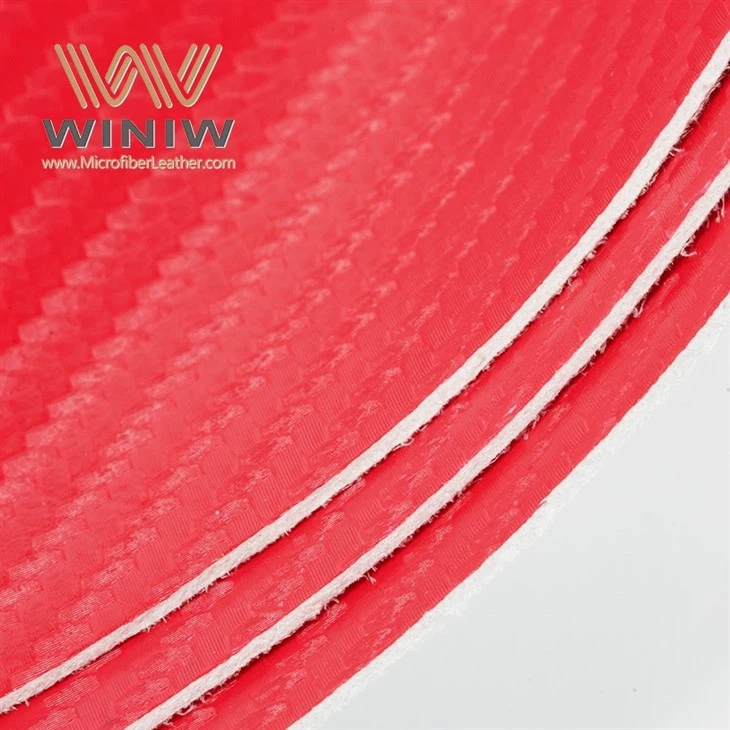 Micro Fiber Imitation Material PU Faux Leatherette For Hockey Gloves